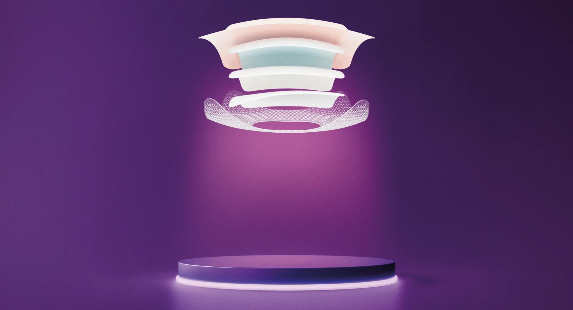 a stack of plates