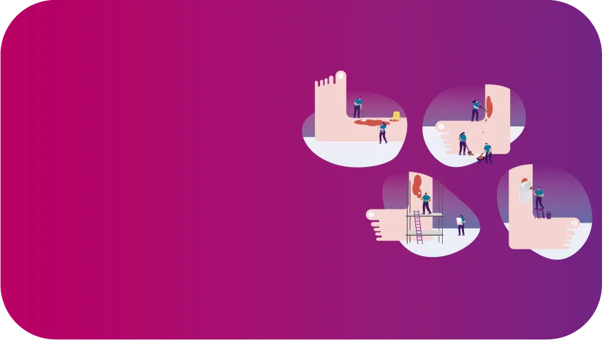 en tegneserie tegning